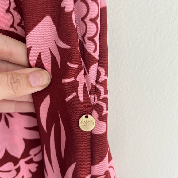 SCOTCH & SODA Red Printed Pants Size Small - Picture 7 of 13